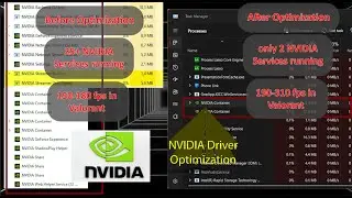 Optimizing NVIDIA Drivers: Streamlining Your GPU Performance by Removing Unnecessary Drivers Service