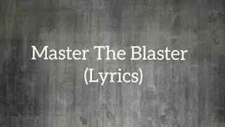 Master The Blaster (Lyrics)🎵 - Master || Vijay Thalapathy || SANDESH LYRICAL