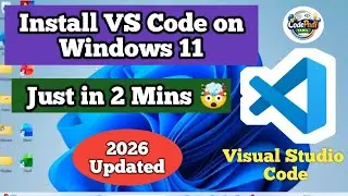 How to install VS Code (Visual studio) on windows 11 in tamil | Just in 2 Mins 🤯🚀