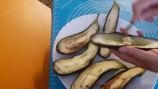 Баклажаны с грибами,баклажаны-лодочки