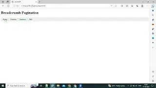 How to create CSS Breadcrumb Pagination