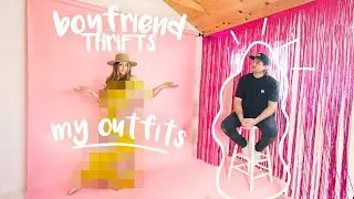 Boyfriend Thrifts My Outfits!