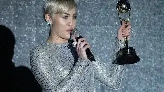 Miley Cyrus At World Music Awards