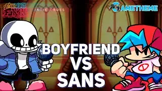 FNF Boyfriend VS Sans Full Week (FNF Mod) | FNF Indie Cross