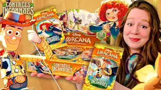 LA PIOCHE DE MES RÊVES ! OUVERTURE LORCANA CHAPITRE 12 CONTRÉES INCONNUES !