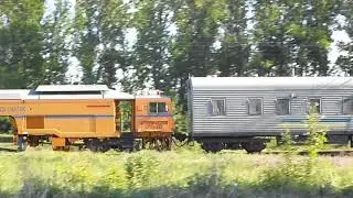 ВЛ80т-1250 с хозяйственным поездом