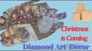Unboxing Diamond Art Decor   Christmas is Coming
