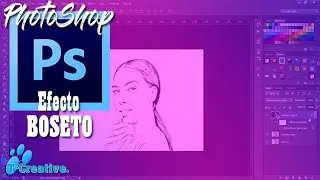 Como hacer un fotomontaje boceto o dibujo blanco y negro en PhotoShop