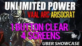 The Strongest Budget Build in Phrecia - Vaal Arc Aristocrat  - Phrecia 2.0 Uber Showcase