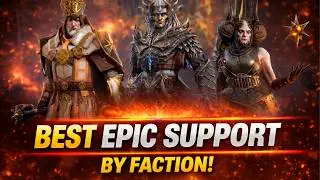 MUST HAVE CHAMPS! Best EPIC Support Champions PER FACTION in RAID: Shadow Legends