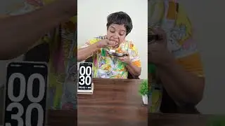 60 SECOND Dal RICE Challenge |  RICE Dal Eating CHALLENGE 🤑#shorts #ytshorts #ashortaday