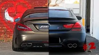 У кого пукан круче #2. BMW M6 vs. Mercedes CLS AMG