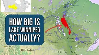 Lake Winnipeg, Canada - How Big Is Lake Winnipeg Actually?