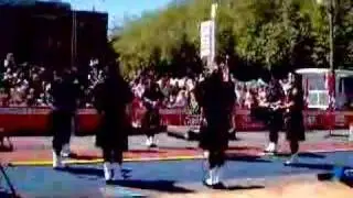 Seattle Firefighters Pipe and Drum play 