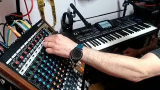 TASCAM Model 12 MIDI Sync with External KORG Pa3x Keyboard/Sequencer Tutorial