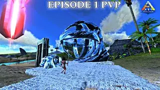ARK MOBILE PVP / FARESH START RAID BASE OP LOOT AND MERE.. EP.#1 PVP