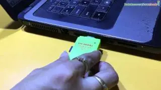 How to recover data files and folders from SD card