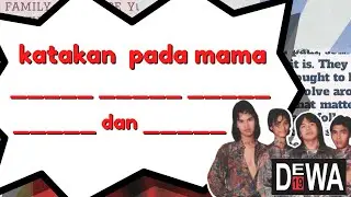 BACK TO 90s | SAMBUNG LIRIK LAGU HITS 90an | #sambunglagu #sambunglirik #lagu90an