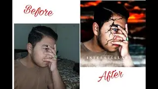 How to edit horror photo in PicsArt.