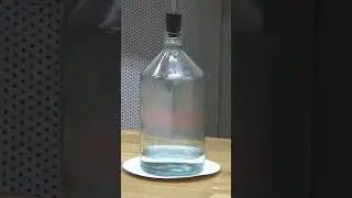 ADIABATIC EXPANSION - CLOUD IN THE BOTTLE