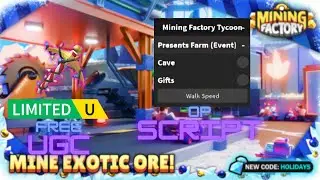 [FREE UGC] Mining Factory Tycoon OP Script💎⛏️
