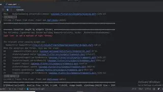 Bug type 'int' is not a subtype of type 'String', flutter text error run time.Flutter type Error fix