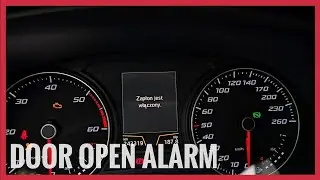Disabling the door open alarm with the ignition on in a Seat Leon 5F | Car Scanner Pro