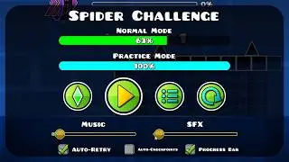 Random Spider Challenge! (Geometry Dash)