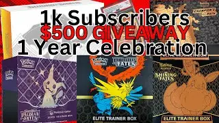 Paldean Fates vs Shining Fates vs Hidden Fates & $500 GIVEAWAY