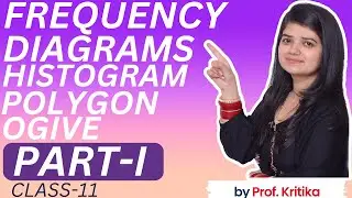 FREQUENCY DIAGRAMS- HISTOGRAM POLYGON AND OGIVE CLASS 11
