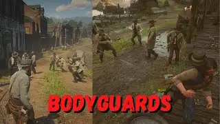 Bodyguards in Red Dead Redemption 2
