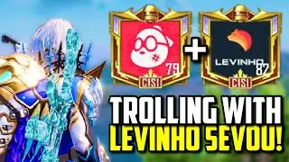 LEVINHO, SEVOU & ACE LAWRENCE TROLLING ENEMIES!! | PUBG Mobile