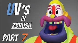 UV Unwrap In ZBrush - Part 7