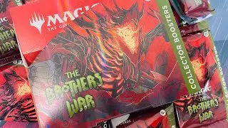 Brothers War Collector booster box opening! Official release 11/18/22 