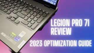 Lenovo Legion Pro 7i 2023 - How to Optimize - Optimization Guide to Increase FPS on Lenovo Legion