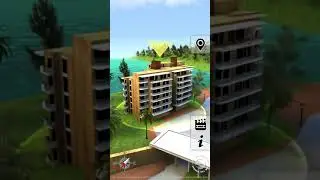 3d building with interactions for estate