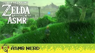 ASMR | Zelda: Breath of the Wild Rainy & Soothing Whispered Wandering 🌧 [relaxing, whispering, 4K60]