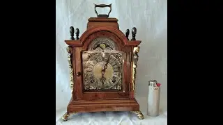 Vintage Warmink Dutch Shelf Clock.