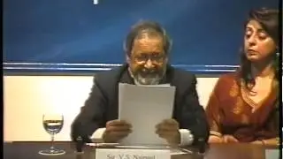 Sir VS Naipaul at the FCCT facilitated by the International Peace Foundation