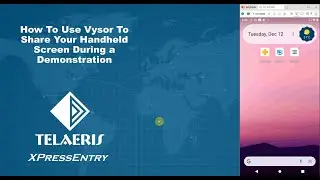 XPressEntry - How to Install and Use Vysor to Share Your Handheld Screen During a Demonstration
