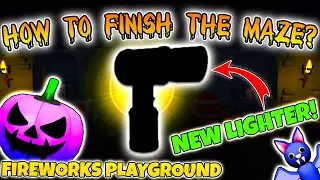 HOW TO FINISH THE MAZE IN FIREWORKS PLAYGROUND?!