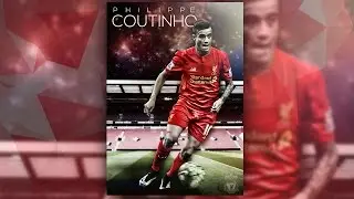 COUTINHO POSTER SPEED ART || Photoshop Speed Art #33