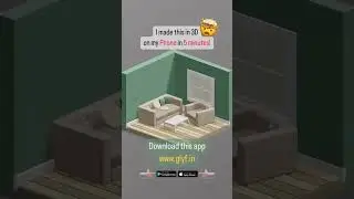 ⚡️Making 3D Art and Design is so easy now, on phone!!!😍 Search for ‘Glyf’ on App Store/Play Store