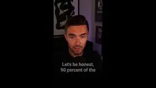 90% of people never even start