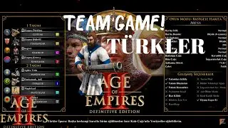 AGE OF EMPİRES 2 TÜRKÇE | 4V4 ARENA | TÜRKLER İLE GERİ DÜŞÜKTEN SONRA OYUNA NASIL DÖNÜLÜR | 