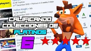 Calificando COLECCIONES de PLATINOS 6