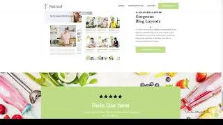 Nutrical - Health and Diet WordPress Theme wellness nutrition Tsubasa