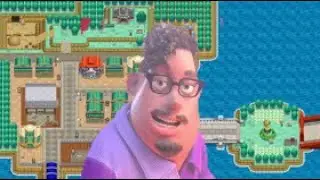 GrubHub Ad, but I put the Driftveil city theme over it