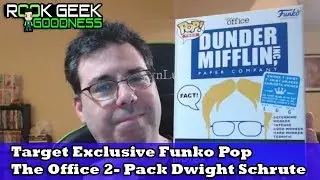 Target Exclusive Funko Pop The Office 2-Pack Dwight Schrute