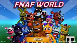 FNaF World #1 Сложно!